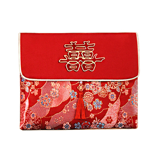 十万大红包喜装5万6万8万10万元中国风高档刺绣提亲结婚放9万五万