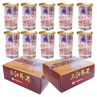 云南特产兰坪三江荞酒 50mlx24杯怒江 苦荞酒40度小曲清香型包邮