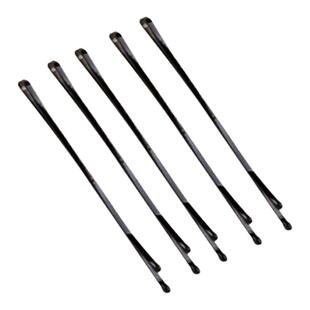 黑色一字形抓夹刘海侧边夹发饰成人儿童发夹固定头发夹子发卡头饰