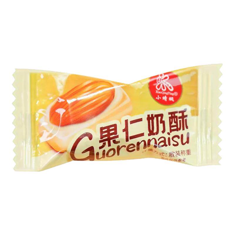 果仁奶脆酥糖扁桃仁奶糖硬糖批发