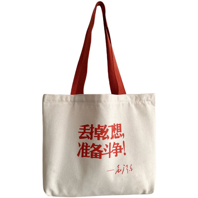 拉链款原创设计文创帆布单肩包简约通勤购物袋大学生书休闲文艺包