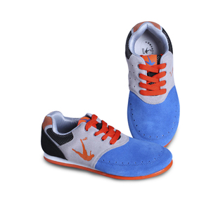 凌空毽球鞋八代亚运蓝色大众平推专业竞技比赛鞋主攻二传鞋踢毽鞋