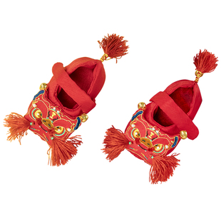 《宝藏》虎头鞋孕妇打发时间手工diy材料包 初学刺绣婴儿苏绣制作