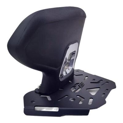 适合钱江鸿350靠背 350ADV后靠垫靠背 尾架尾箱架货架改装件