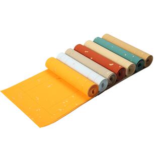 曹宣记蜡染仿古洒金七言楹联对联宣纸半生半熟四尺三开毛笔字书法专用纸长方形格子比赛创作纸楷隶篆书作品纸