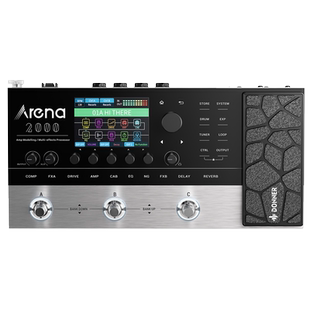 donner唐农电吉他效果器ARENA2000综合失真合成单块鼓机LOOP循环