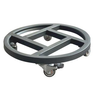 圆形万向轮移动花盆底座托盘带轮大承重滚轮底托滑轮花盆架透气