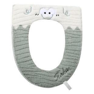 马桶坐垫2025新款冬加厚家用厕所粘贴式坐便器套四季通用冬季防水