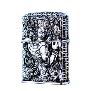 正品ZORRO佐罗盔甲不动明王镂空浮雕煤油打火机砂轮打火机男送礼