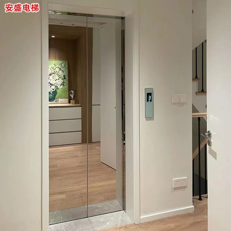 家用电梯厂家 二三层电梯小型室内外复式自建房液压曳引别墅电梯