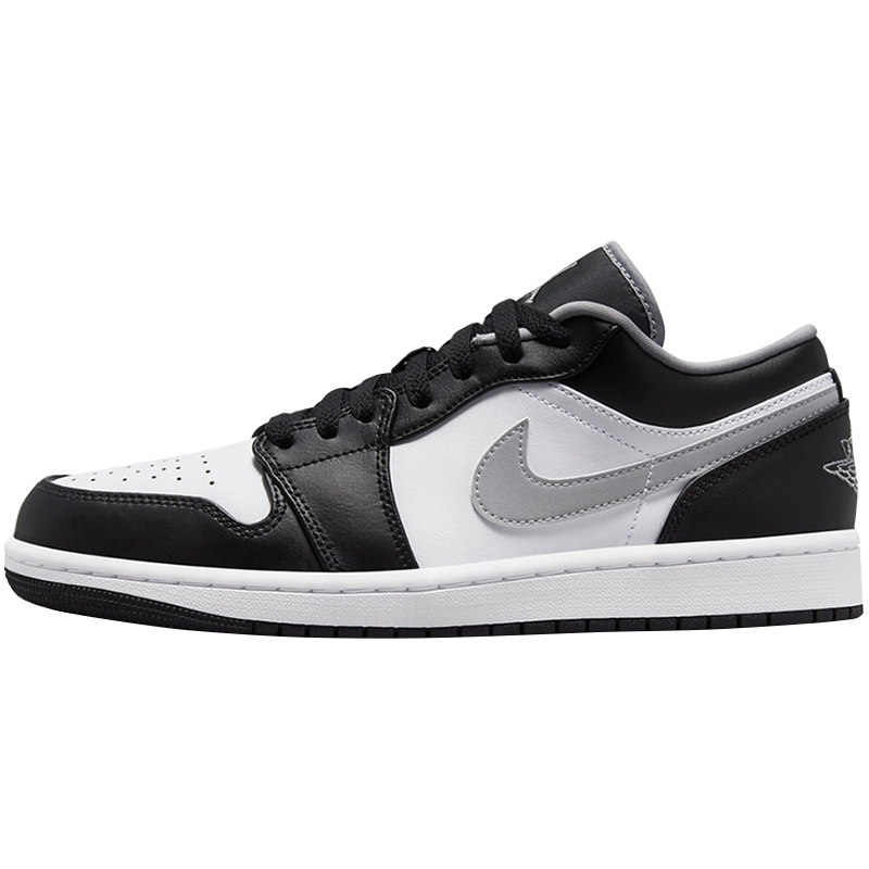 Air Jordan 1 Low黑白灰影子AJ1复古男子低帮休闲板鞋553558-040