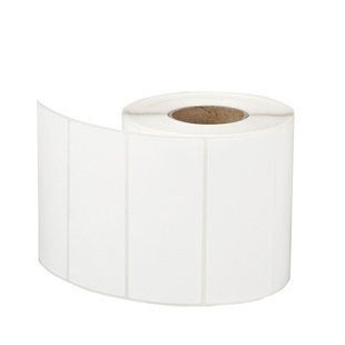 烟花爆竹不干胶 铜版纸标签纸88*35*3000张条码打印纸