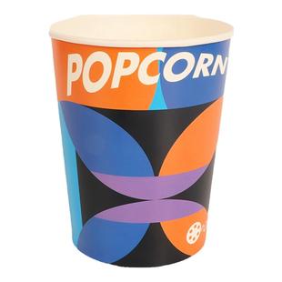 爆米花纸桶一次性电影院专用包装纸杯筒商用定制加厚爆米花打包盒