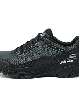 Skechers斯凯奇 MEN'S GO 舒适时尚耐磨 低帮跑步鞋 男款 黑灰色