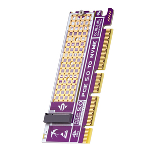 JEYI佳翼PCIE5.0转M.2转接器NVME转接口m2固态硬盘SSD扩展卡pcle