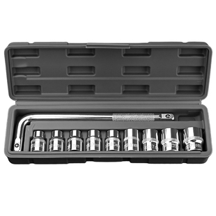 六角套筒扳手套装手动弯杆汽车轮胎家用快速维修工具自行车电动车