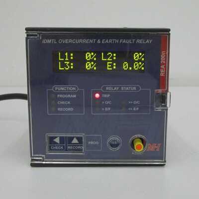 MUN HEAN REA200n V1.2 IDMTL overcurrent & Earth fault relay
