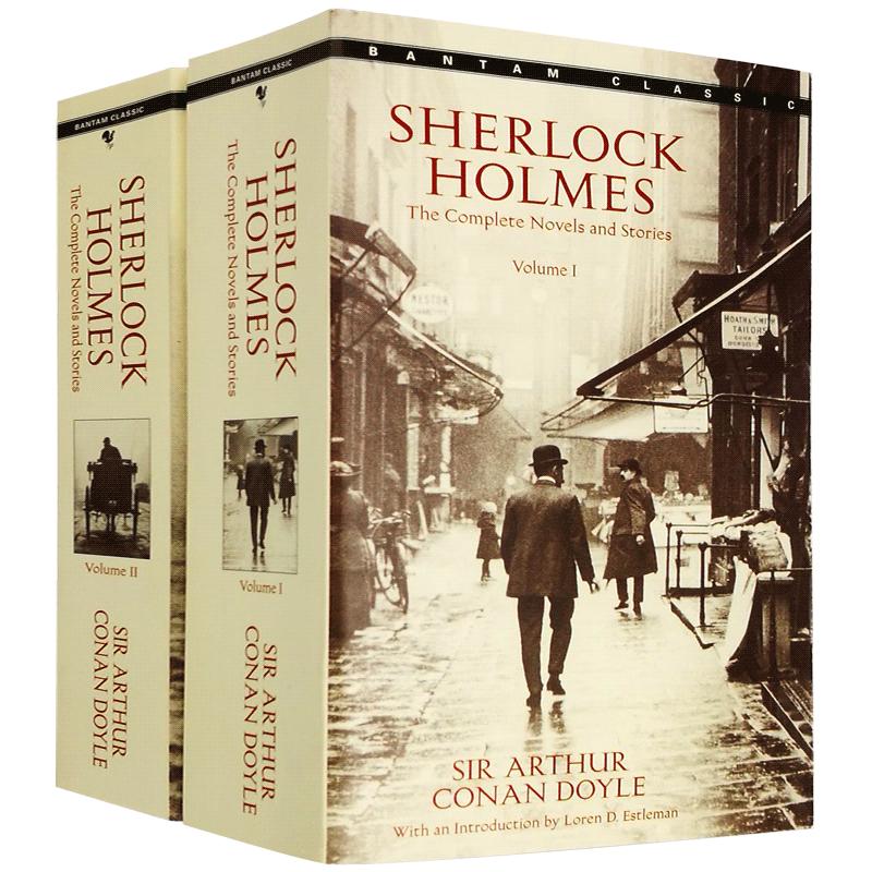 Sherlock Holmes Vol1&2 Box Set 福尔摩斯探案全集2册 Bantam Classics 英文原版悬疑推理小说 进口书籍