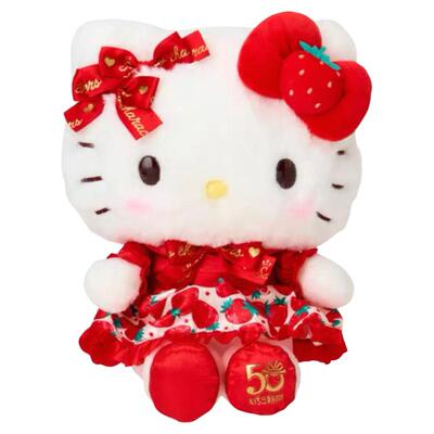 日本正版三丽鸥50周年kitty挂件