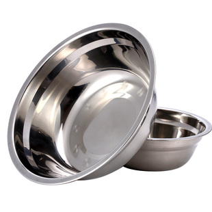 304加厚不锈钢盆不锈钢汤盆不锈钢脸盆洗菜不锈钢面盆不锈钢碗