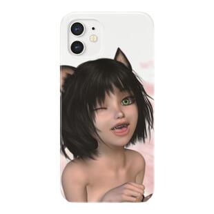 猫咪萝莉少女朋克卡通图酷潮流适用于IPhoneX/11/12pro/13/14/15/16promax菲林手机壳imd硅胶软壳小米华为