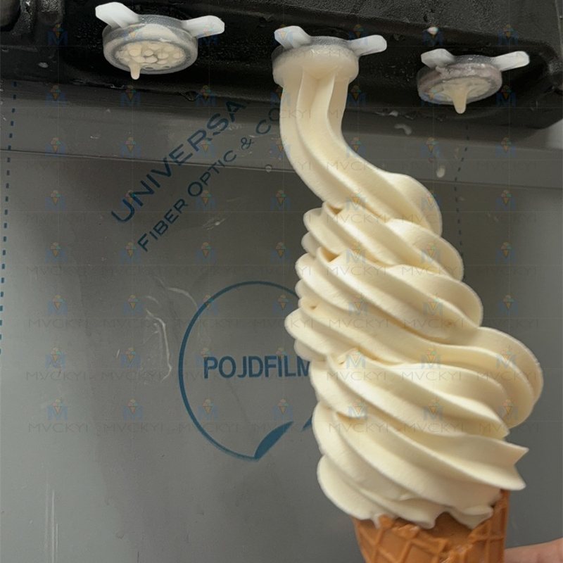 ice cream machine商用3头甜筒雪糕机网红爆款打卡点冰淇淋机设备