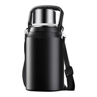 【杯盖可喝水】大容量304不锈钢保温杯男女定制水杯便携户外旅行