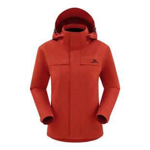 明星同款【朱雀冲锋衣】拓路者户外抓绒三合一防水防风外套男女