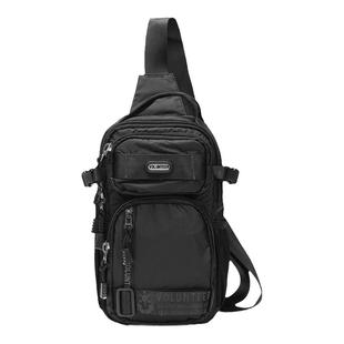 户外登山胸包男新款超大容量单肩包出行防水背包多功能战术斜挎包