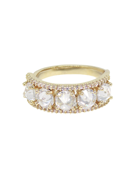 竹节戒指女日系轻奢insins潮素圈