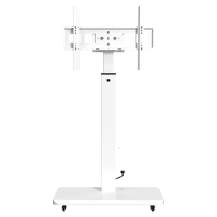 贝石可移动电视机支架落地式横旋转升降推车显示器带轮通用挂架子