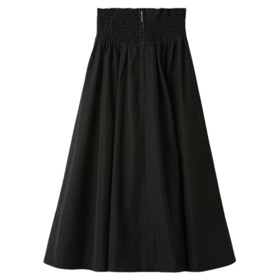 SNIDEL2025秋冬新品时尚百搭高腰纯色A字大摆半身裙SWFS254262