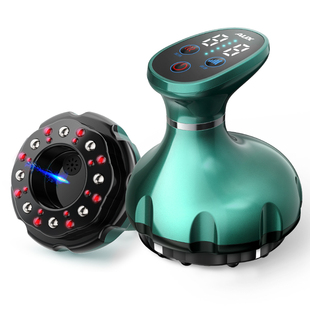 奥克斯电动刮痧仪器经络刷全身通用肩颈疏通拔罐揉腹背部按摩神器