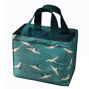 宋研 | 点茶用品便携收纳包 瑞鹤图千里江山图茶具包超大容量布包