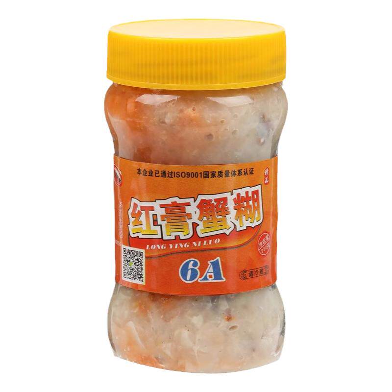 龙英6A红膏蟹糊270g生呛螃蟹酱蟹