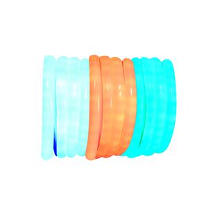 柔性灯带led三色客厅吊顶半圆霓虹家用遥控七彩变色户外防水灯条