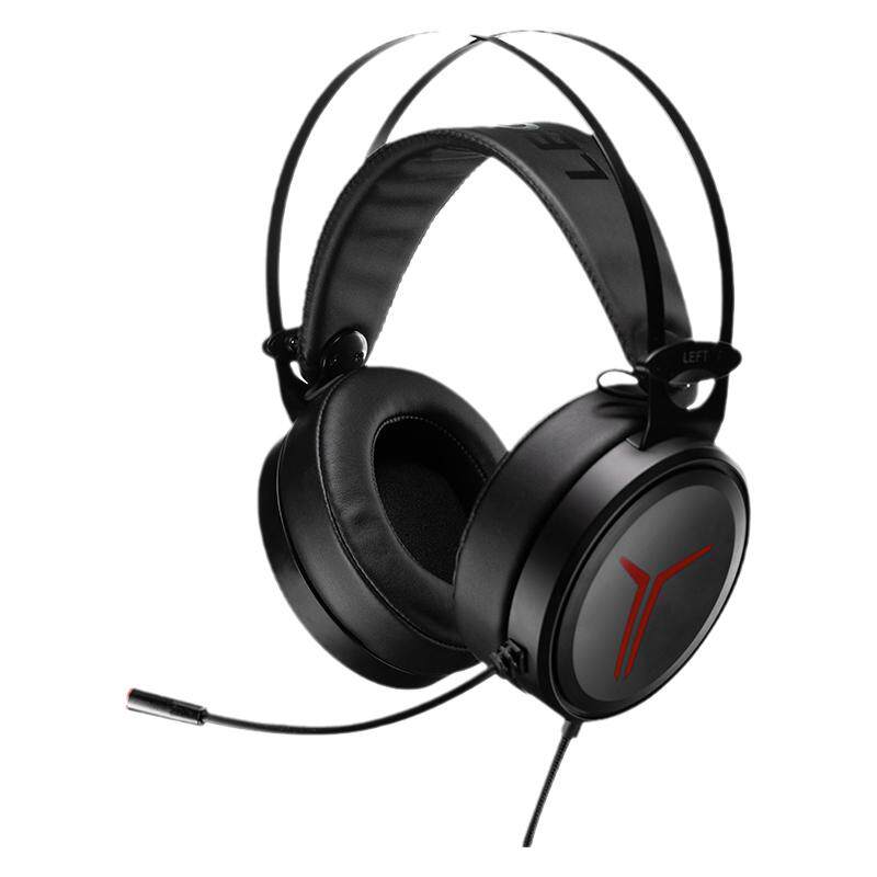 Lenovo/联想 Y360拯救者头戴式耳机电竞游戏耳麦USB有线包装微瑕