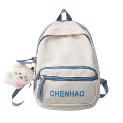 夏季小型双肩包简约风