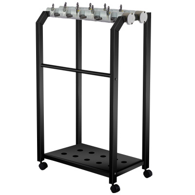 方管钛金雨伞架商用大堂酒店带锁