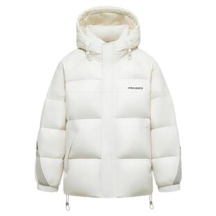 回力石墨烯极寒羽绒服男士冬季高级感青少年短款男生加厚冬装外套