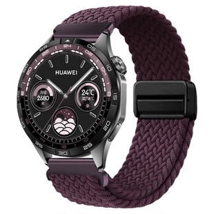 适用Amazfit balance表带华米gtr4表带米动青春版Pop跃我active尼龙运动手表3/2e/GTR4/3Pro编织GTS2mini磁吸