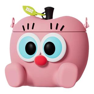 熊本士BEARBENS保温杯可爱高颜值水杯苹果宝宝杯男女生儿童吸管杯