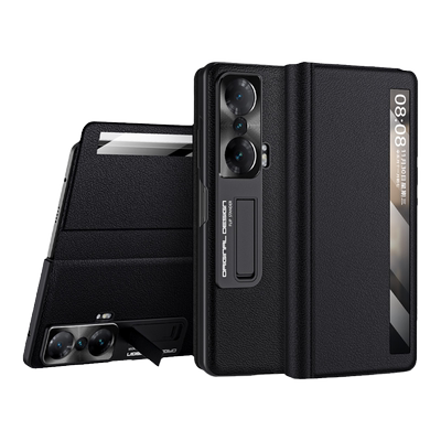 荣耀magicvs手机壳翻盖带支架