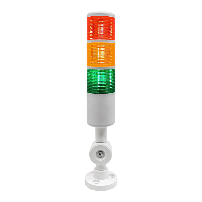 臺邦LED3層三色燈報警燈PT50-3T-J機床警示燈指示塔燈常亮24V220V