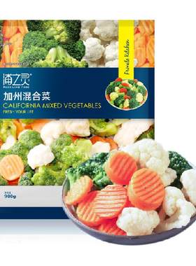 浦之灵加州混合菜免洗免切900g