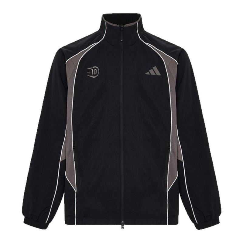 滔搏adidas阿迪达斯男子足球风撞色拼接休闲运动夹克外套KX2845