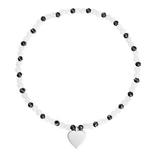 【新品】 TOUS/桃丝熊Grounds系列尖晶石爱心挂坠手链礼物