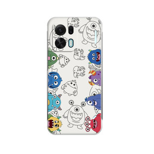 小怪兽适用oppok15pro+手机壳k13turbo保护套k12plus新款oppo夏天k12s卡通k11无边框k10防摔硬壳por散热x网红