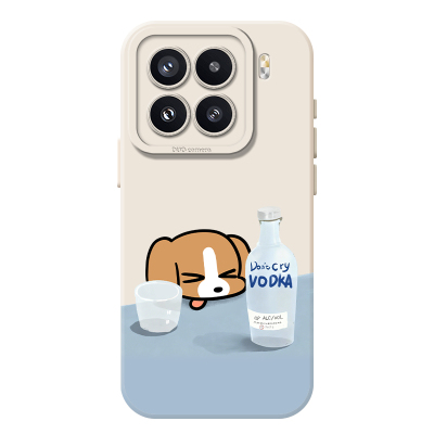 适用比格手机壳喝酒小狗搞怪