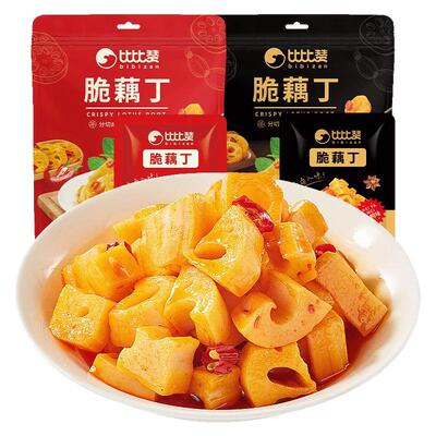 比比赞_脆藕丁20包_香脆下酒菜